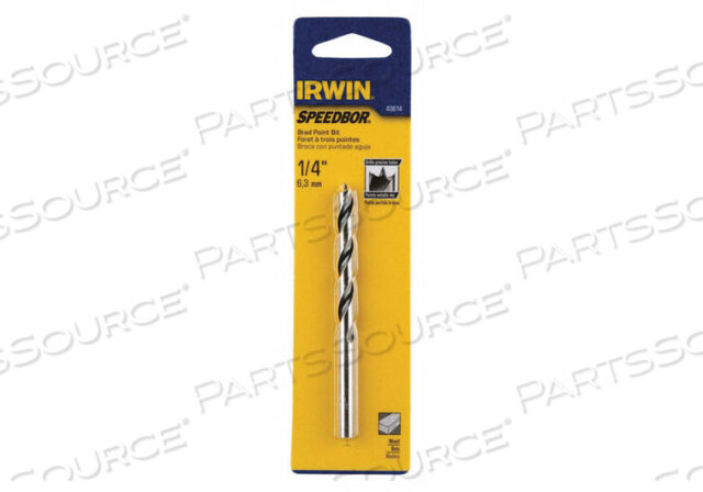 OEM#: 49614BRAD POINT DRILL BIT STEEL 1/4 X2-9/16 от IRWIN Tools