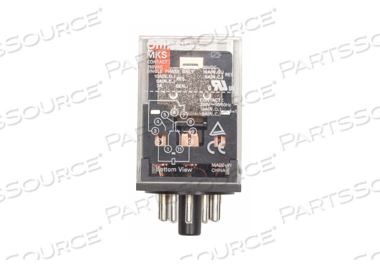OEM#: MKS2PNAC24H7943 РЕЛЕ ГЕНЕРАТОРА 8-КОНТАКТНОЕ ВОСЬМИСТРАЛЬНОЕ 24 В переменного тока от Omron - Electronic Division