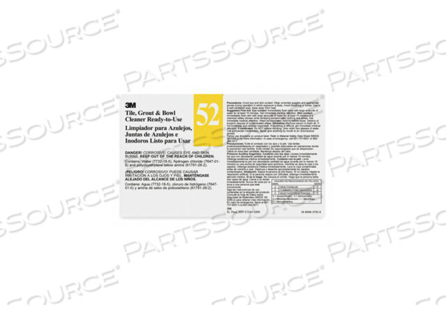 OEM#: 340452ВТОРИЧНАЯ ЭТИКЕТКА PK12 от 3M Healthcare