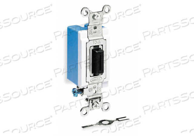 OEM#: HBL1221LНАСТЕННЫЙ ВЫКЛЮЧАТЕЛЬ 1-ПОЛЮСНЫЙ 120/277 В 20 А ЧЕРНЫЙ ПЕРЕКЛЮЧАТЕЛЬ от Hubbell Incorporated, Wiring Device-Kellums