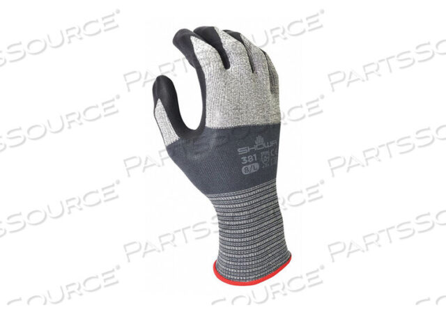 OEM#: 381M-07COATED GLOVES MICROFIBER NYLON M PR by SHOWA