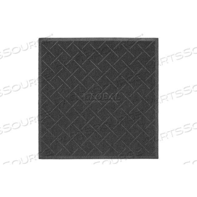Входной коврик ENVIRO PLUS DIAMOND WEAVE толщиной 3/8 дюйма, цвет 2 X 3, серый