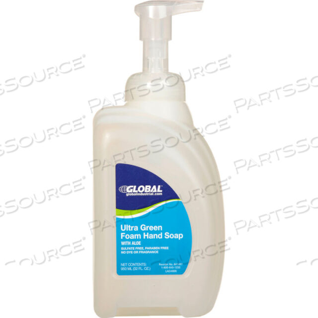 OEM#: 641457Флакон с дозатором для мыла для рук ULTRA GREEN FOAM, без отдушек, 32 унции. 8 флаконов в коробке от Kutol Products