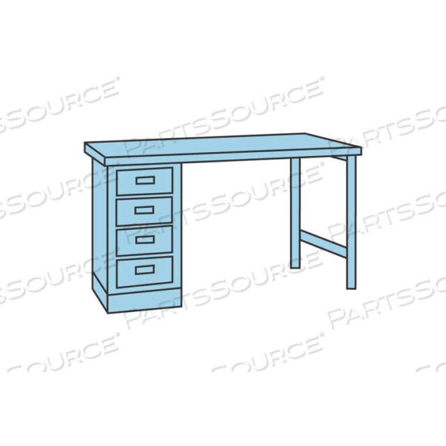 OEM#: 3072T-4-A72 X 30 ВЕРСТАК С 4 ЯЩИКАМИ от Tennsco Corp.