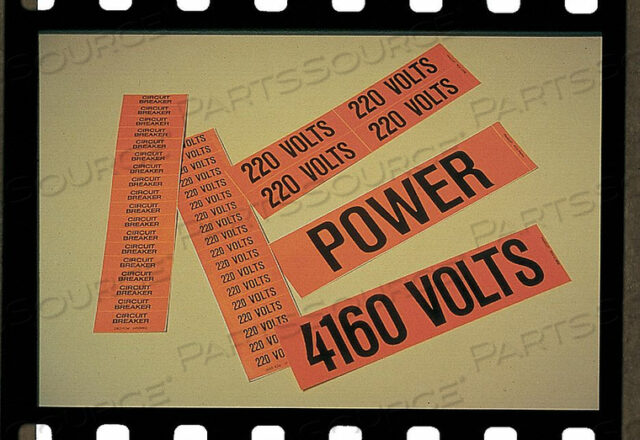 OEM#: CVB-1043-PKМАРКЕР ТРУБЫ 120 В ОРАНЖЕВЫЙ 1-1/8X4-1/2 PK5 от Strance, Inc.
