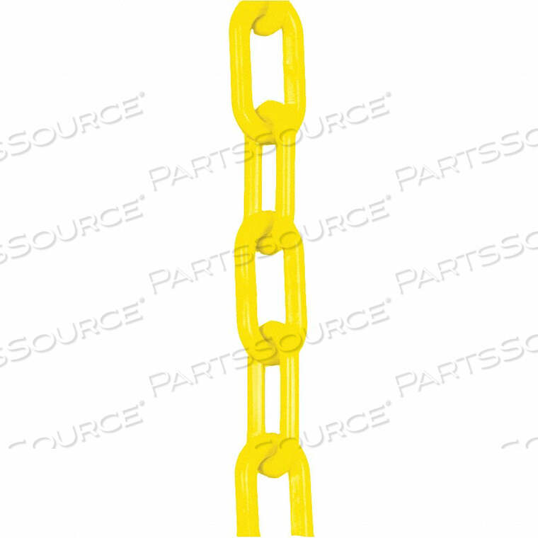 OEM#: 30002-100E1221 ПЛАСТИКОВАЯ ЦЕПЬ 1-1/2 ДЮЙМА X 100 ФУТОВ ЖЕЛТАЯ от Mr. Chain