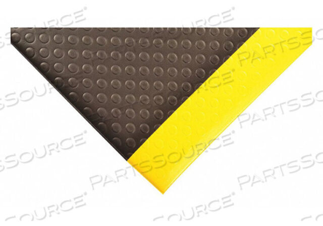 OEM#: 417R0024BYANTIFATIGUE RUNNER BLACK YLLWBRDR 2X60FT от Notrax