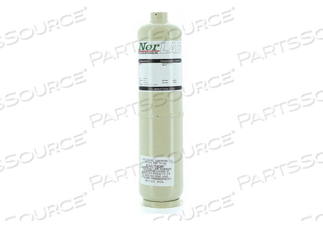 OEM#: J197850LAБАЛЛОН ГАЗОВЫЙ КАЛИБРОВОЧНЫЙ 103 Л от Norco Inc.