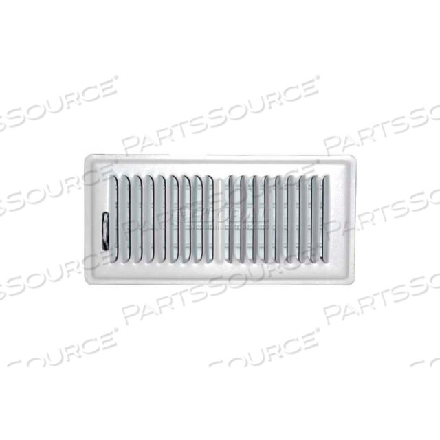 OEM#: SG-412 FLWSPEEDI-GRILLE БЕЛАЯ НАПОЛЬНАЯ РЕГИСТРАТОРНАЯ С 2-СТОРОННИМ ОТКЛОНЕНИЕМ 4 X 12 от Applied Applications Intl, LLC