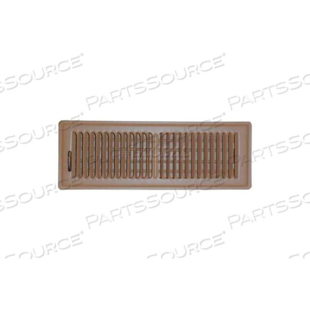 OEM#: SG-414 FLBSPEEDI-GRILLE коричневый напольный вентиляционный регулятор с 2-сторонним отклонением 4 X 14 от Applied Applications Intl, LLC