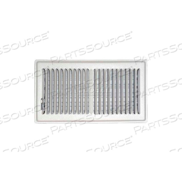 OEM#: SG-612 FLWSPEEDI-GRILLE БЕЛАЯ НАПОЛЬНАЯ РЕГИСТРАТОРНАЯ С 2-СТОРОННИМ ОТКЛОНЕНИЕМ 6 X 12 от Applied Applications Intl, LLC