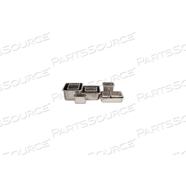 2-3/4 КВАРТЫ. РАЗМЕР 1/6 КАСТРЮЛЯ ДЛЯ ПАРОВАРКИ С АНТИ-ЗАЖИМАНИЕМ, 24 GA.