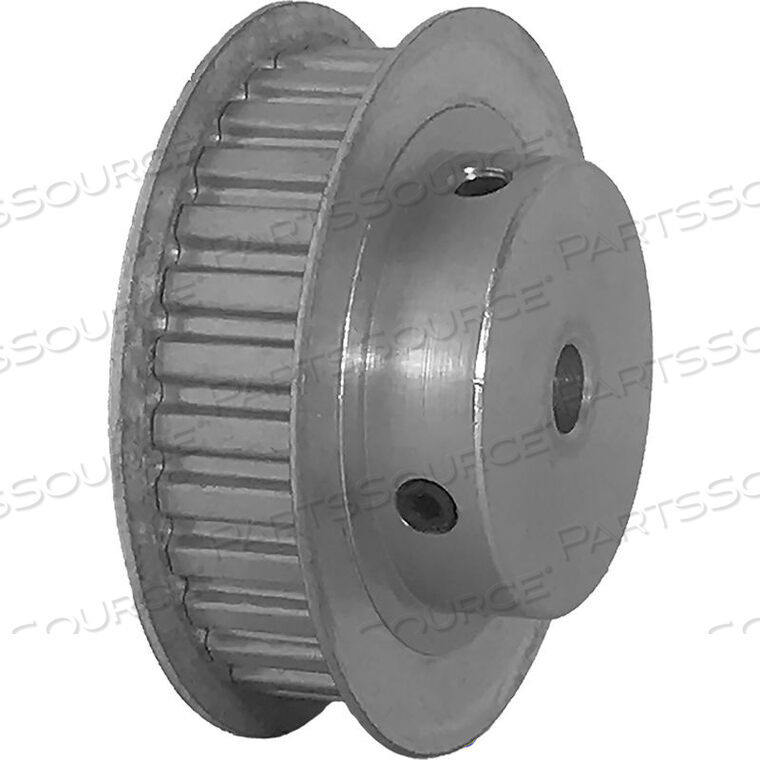 OEM#: 30XL037-6FA330 TOOTH TIMING PULLEY, (XL) 1/5 PITCH, CLEAR ANODIZED ALUMINUM, 30XL037-6FA3 - MIN QTY 5 by B&B Manufacturing