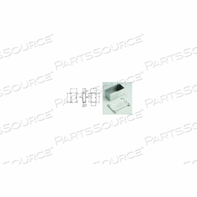 CU-5234 ECONOBOX ЛИТОЙ АЛЮМИНИЕВЫЙ КОРПУС С КРЫШКОЙ MB 4,68 Д X 3,68 Ш X 2,21 В ЕСТЕСТВЕННЫЙ-МИНИМАЛЬНОЕ КОЛИЧЕСТВО 8