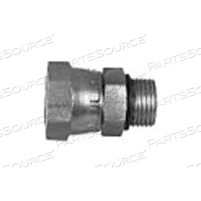 MALE STRAIGHT THREAD TO FML PIPE SWIVEL STRAIGHT, H9315X8X8, 3/4 NPSM NUT, 1/2 FNPT-MIN QTY 16