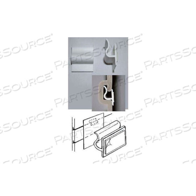OEM#: SWA-108SLATWALL ADAPTER CLIP, 1 л от Clip Strip Corp.