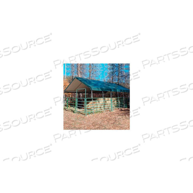 OEM#: 1820CCN10WEATHERSHIELD КОММЕРЧЕСКИЙ НАВЕС 18W X 20L ЗЕЛЕНЫЙ от Clearspan