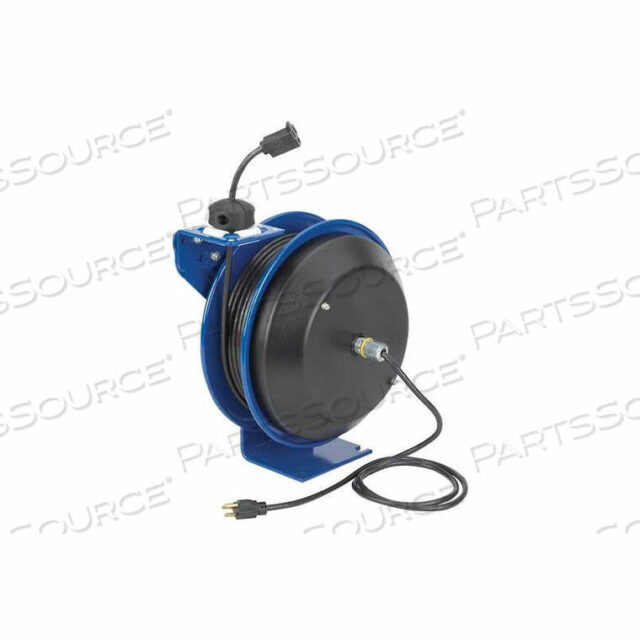 OEM#: PC19-7512-ПРУЖИННАЯ КАТУШКА ДЛЯ СМОТЫ ШНУРА APOWER: ОДИНАРНАЯ ПРОМЫШЛЕННАЯ РОЗЕТКА, ШНУР 75, 12 AWG от Coxreels