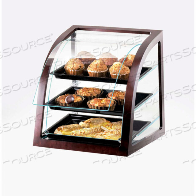 WESTPORT EURO WOOD TRIM CASE 17W X 17D X 18H