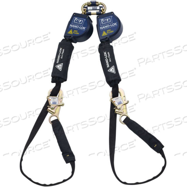 ARC FLASH TIE-BACK САМОСТОЯТЕЛЬНО ВТЯГИВАЮЩАЯСЯ СПАСАТЕЛЬНАЯ ЛИНИЯ, WRAP BAX HOOK 11