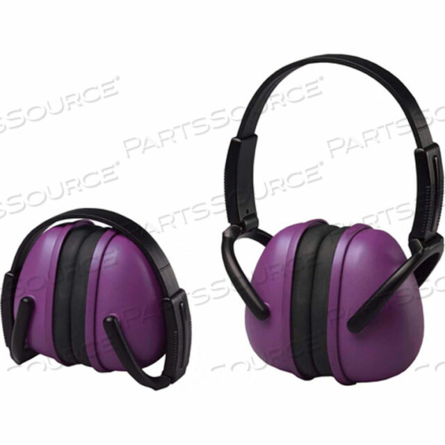 OEM#: 14243ЛЕГКИЕ СКЛАДНЫЕ НАУШНИКИ, NRR 23 DB, ФИОЛЕТОВЫЕ от ERB Safety