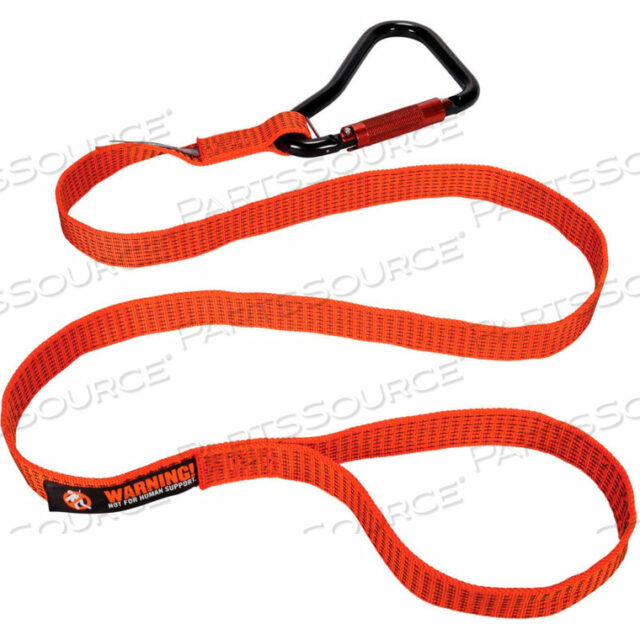 OEM#: 19148SQUIDS 3148 STANDARD TOOL LANYARD XL CARABINER AND LOOP, 80LBS, ORANGE от Ergodyne