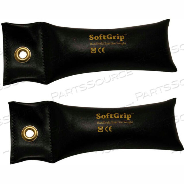OEM#: 10-0355-2CANDO SOFTGRIP HAND WEIGHT, 3 ФУНТА, ЧЕРНЫЙ, 1 ПАРА от Fabrication Enterprises