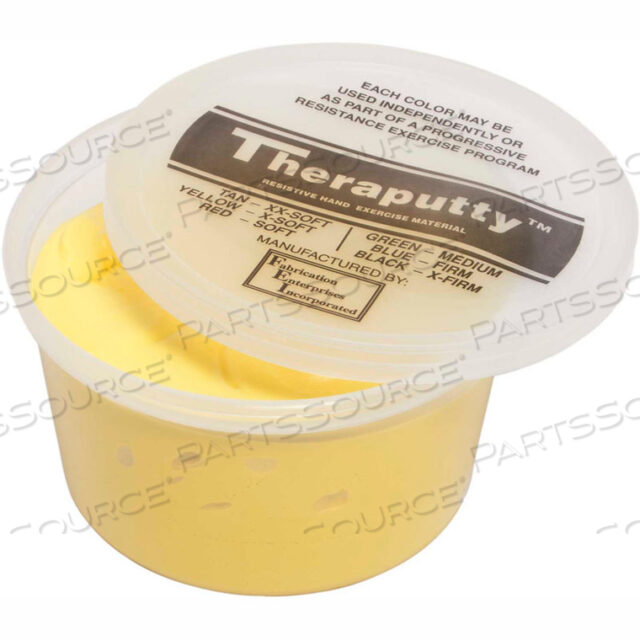 OEM#: 10-0918 THERAPUTTY STANDARD FERCISE PUTTY, ЖЕЛТАЯ, X-SOFT, 1 ФУНТ от Fabrication Enterprises