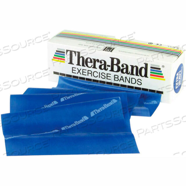 OEM#: 10-1003Латексная лента для упражнений THERA-BAND, синяя, рулон 6 ярдов/коробка от Fabrication Enterprises