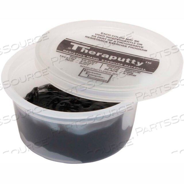 OEM#: 10-1467 THERAPUTTY STANDARD FERCISE PUTTY, ЧЕРНАЯ, X-FIRM, 3 УНЦИИ от Fabrication Enterprises