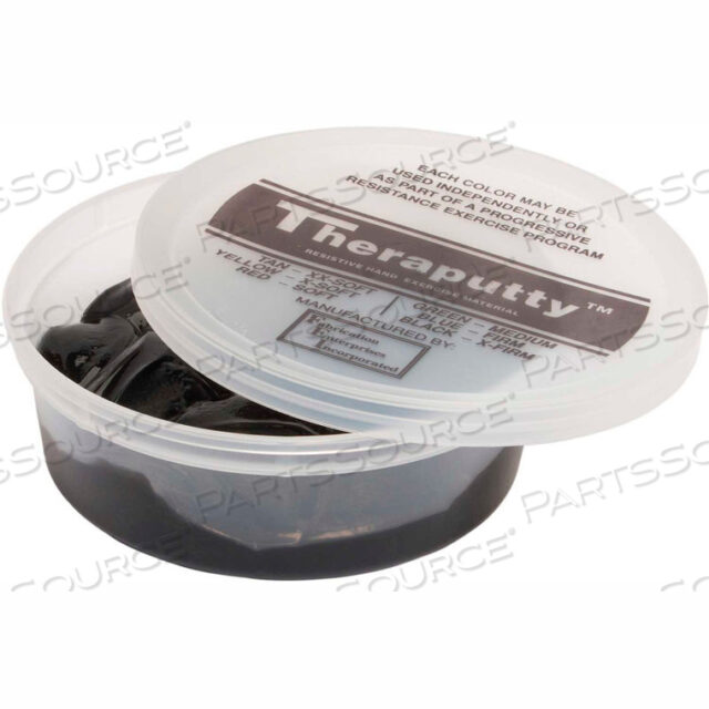 OEM#: 10-1469 THERAPUTTY STANDARD FERCISE PUTTY, ЧЕРНАЯ, X-FIRM, 6 УНЦИЙ от Fabrication Enterprises