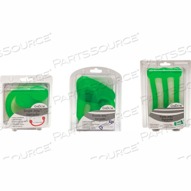 OEM#: 10-1563CANDO SINGLE, DOUBLE & TRIPLE JELLY EXPANDER KIT, GREEN, MEDIUM, 3/KIT от Fabrication Enterprises