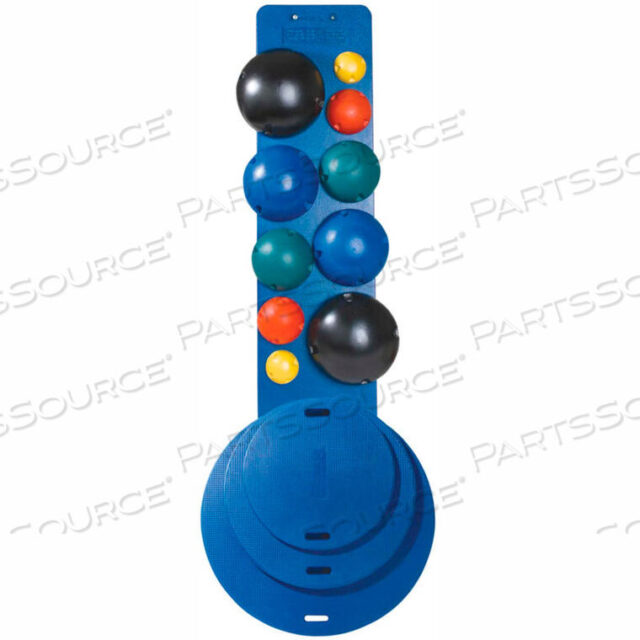 OEM#: 10-1743CANDO MVP BALANCE SYSTEM, КОМПЛЕКТ ИЗ 10 ШАРИКОВ С НАСТЕННОЙ СТОЙКОЙ от Fabrication Enterprises