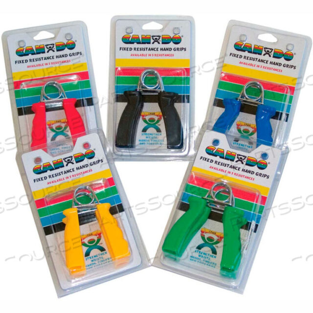 OEM#: 10-1809CANDO FIXED ERGOGRIP HAND ERRICSERCIER, НАБОР ИЗ 5 ПАР (ЖЕЛТЫЙ, КРАСНЫЙ, ЗЕЛЕНЫЙ, СИНИЙ, ЧЕРНЫЙ) от Fabrication Enterprises