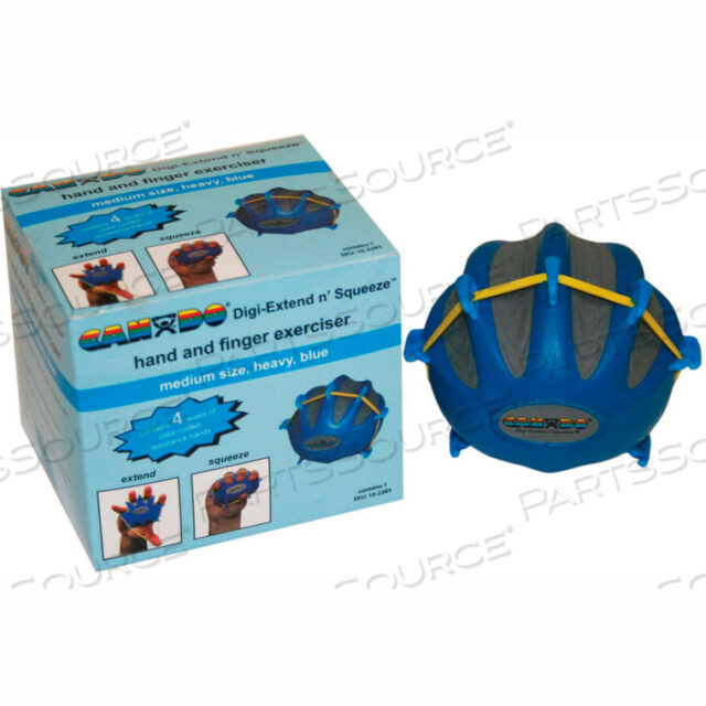 OEM#: 10-2293ТРЕНАЖЕР CANDO DIGI-EXTEND N SQUEEZE, ТЯЖЕЛЫЙ, СИНИЙ, БОЛЬШОЙ от Fabrication Enterprises