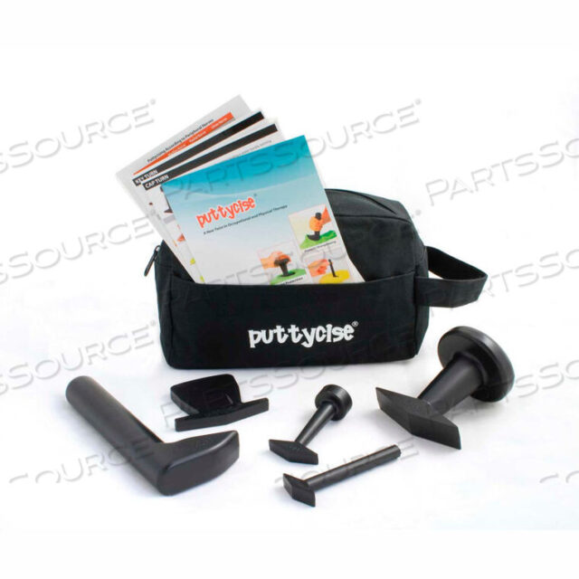 OEM#: 10-2821PUTTYCISE THERAPUTTY НАБОР ИЗ 5 ИНСТРУМЕНТОВ С СУМКОЙ (РУЧКА, ШТИФТ, КЛЮЧ И ПОВОРОТНЫЙ КОЛПАЧОК, Г-ОБРАЗНАЯ ПЕРЕКЛАДИНА) от Fabrication Enterprises