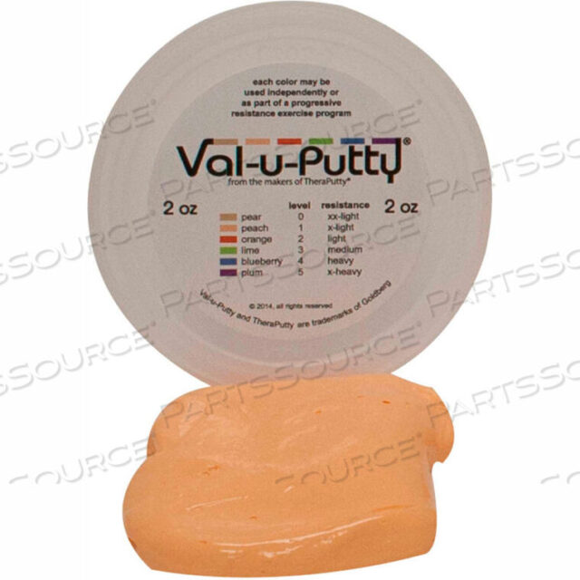 OEM#: 10-3901VAL-U-PUTTY ШПАТЛЕВКА ДЛЯ ТРЕНИРОВОК, ПЕРСИКОВАЯ, ОЧЕНЬ МЯГКАЯ, 2 УНЦИИ от Fabrication Enterprises
