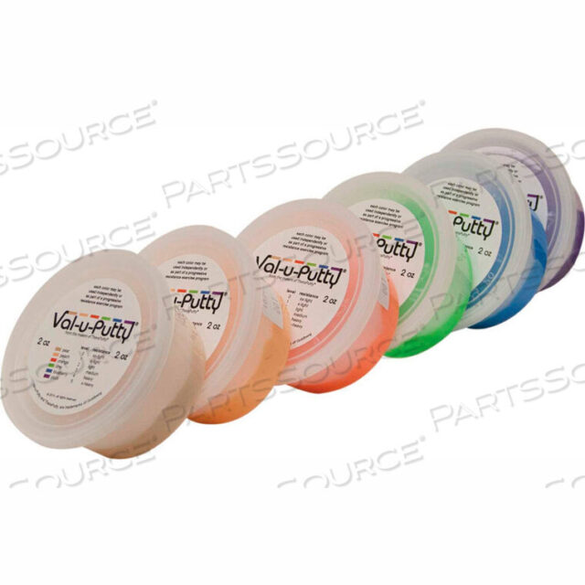 OEM#: 10-3906VAL-U-PUTTY ШПАТЛЕВКА ДЛЯ ТРЕНИРОВОК, 2 УНЦИИ, НАБОР ИЗ 6 (6 ЦВЕТОВ) от Fabrication Enterprises