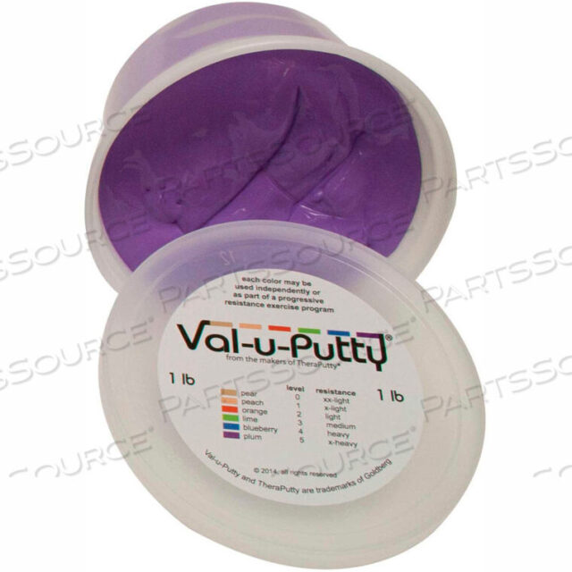 OEM#: 10-3945VAL-U-PUTTY ШПАТЛЕВКА ДЛЯ ТРЕНИРОВОК, СЛИВОВАЯ, X-FIRM, 1 ФУНТ от Fabrication Enterprises