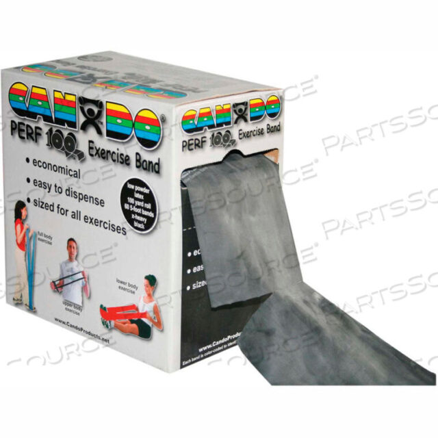 OEM#: 10-5195CANDO PERF 100 LOW POWDER ЭКРАНИСНАЯ ЛЕНТА ДЛЯ ТРЕНИРОВОК, ЧЕРНАЯ, РУЛОН 100 ЯРДОВ, 1 РУЛОН/КОРОБКА от Fabrication Enterprises