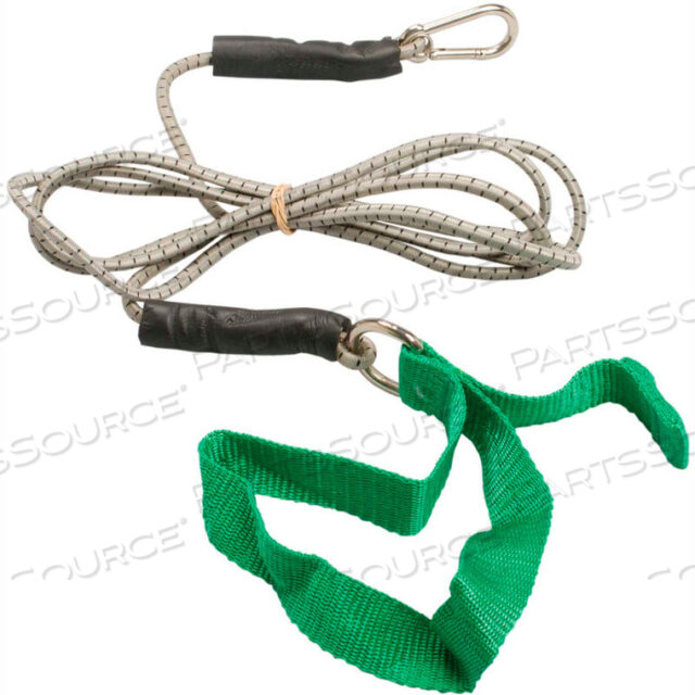 OEM#: 10-5803CANDO BUNGEE EXERCISE CORD С НАВЕСКАМИ, 7 ШНУРОВ, ЗЕЛЕНЫЙ от Fabrication Enterprises