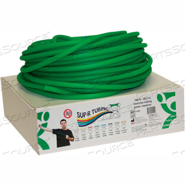 OEM#: 10-5863SUP-R TUBING БЕЗЛАТЕКСНАЯ ТРУБА ДЛЯ ТРЕНИРОВОК, ЗЕЛЕНАЯ, 100 РУЛОНОВ/КОРОБКА от Fabrication Enterprises