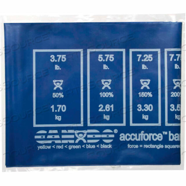 OEM#: 10-5904CANDO ACCUFORCE EFERCISE BAND, BLUE, 48L BAND от Fabrication Enterprises
