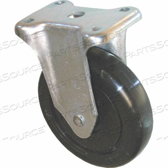 Заменяет Rubbermaid Medical Division FG4614L40000CASTER, PLATE5OD, RIGID, B LACK