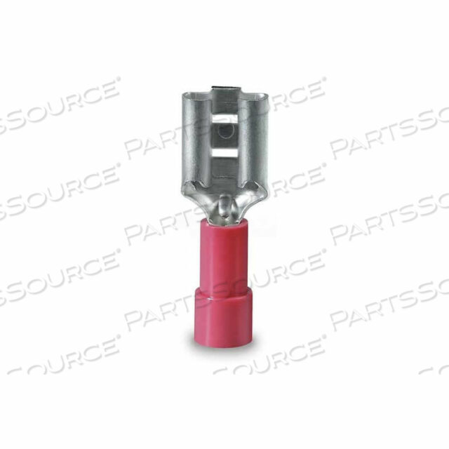 РАЗЪЕДИНИТЕЛЬ F, 22-16 AWG, 0187 TAB, КРАСНЫЙ - 10 шт.