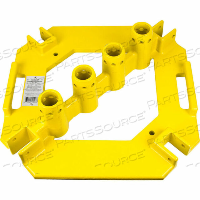 OEM#: 15178QUICKSET МНОГОНАПРАВЛЕННАЯ ПЛАСТИНА ОСНОВАНИЯ, СТАЛЬ С ПОРОШКОВЫМ ПОКРЫТИЕМ, 21-3/16W X 21-1/2D X 6H от Guardian Fall Protection
