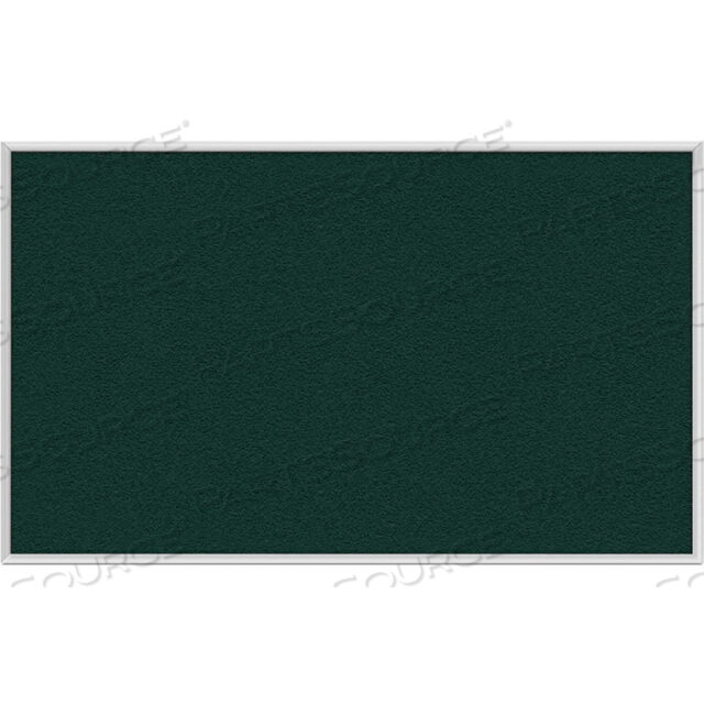 BULLETIN BOARD - VINYL - ALUMINUM FRAME - 46.5W X 36H - EBONY