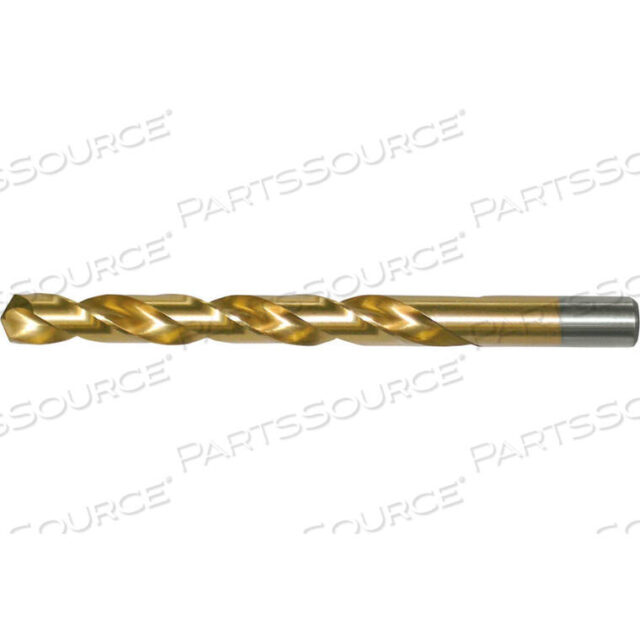 OEM#: 41710150ASP-TN #40 HSS HEAVY-DUTY TIN 135 SPLIT POINT JOBBER LENGTH DRILL by Chicago-Latrobe