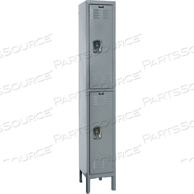 OEM#: U1518-2A-HGU1518-2A ПРЕМИУМ ШКАФЧИК ДВУХЪЯРУСНЫЙ 15X21X36 2 ДВЕРИ В СБОРЕ - ТЕМНО-СЕРЫЙ от Hallowell