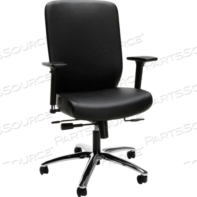 HON HIGH-BACK EXECUTIVE CHAIR WITH SYNCHRO-TILT CONTROL, IN BLACK (HVL722)